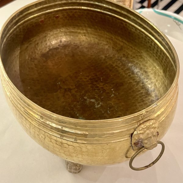 Jardiniere, mässing - Bild 4