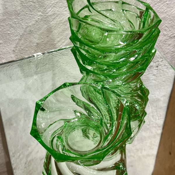 Skål i tungt pressglas - Bild 2