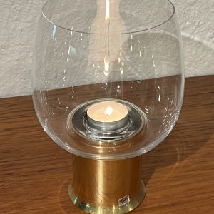 Boda stormlykta mässing/glas