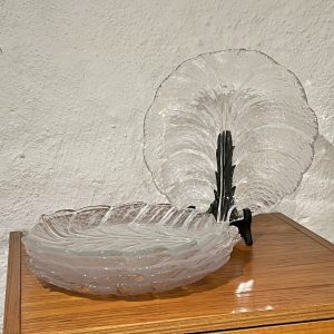 Orrefors ”Eden” mattallrikar i glas